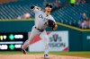 Chicago White Sox pitcher Dylan Cease throws against the Detroit Tigers during the first inning of a baseball game in Detroit, Friday, Sept. 20, 2019. (AP Photo/Paul Sancya)