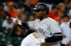 New York Yankees' Didi Gregorius celebrates his solo home run in the seventh inning of a baseball game against the Detroit Tigers in Detroit, Tuesday, Sept. 10, 2019. (AP Photo/Paul Sancya)