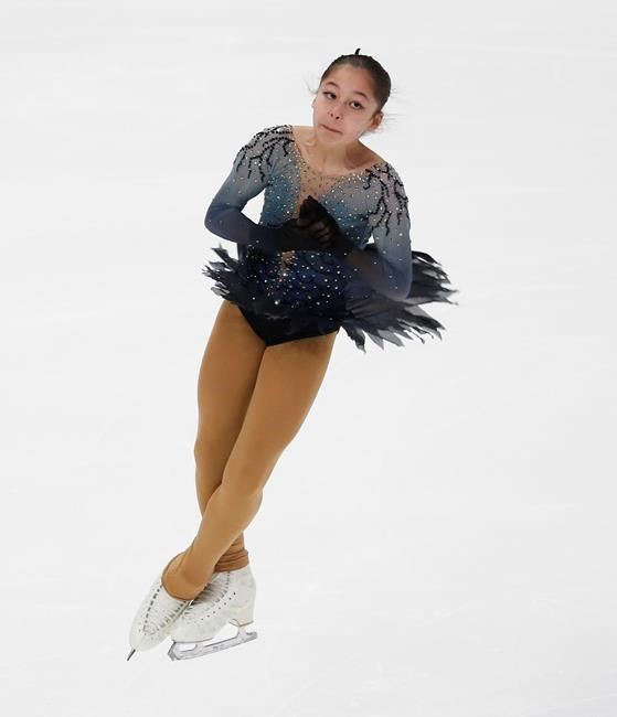 Alysa Liu performs during the women's free skate at the U.S. Figure Skating Championships, Friday, Jan. 25, 2019, in Detroit. (AP Photo/Paul Sancya)