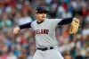 Cleveland Indians pitcher Aaron Civale throws against the Minnesota Twins in the first inning of a baseball game Saturday, Sept 7, 2019, in Minneapolis. (AP Photo/Jim Mone)