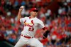 St. Louis Cardinals starting pitcher Jack Flaherty throws during the sixth inning of the team's baseball game against the Chicago Cubs on Thursday, Aug. 1, 2019, in St. Louis. (AP Photo/Jeff Roberson)