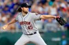 Houston Astros starting pitcher Gerrit Cole delivers to a Kansas City Royals batter during the first inning of a baseball game at Kauffman Stadium in Kansas City, Mo., Friday, Sept. 13, 2019. (AP Photo/Orlin Wagner)