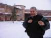 BILL.REDEKOP@FREEPRESS.MB.CA
Ray Mason of Peguis First Nation, ex-boxer and former residential school student, was recently compensated for being abused at the schools. He poses in front of Peguis Central School.