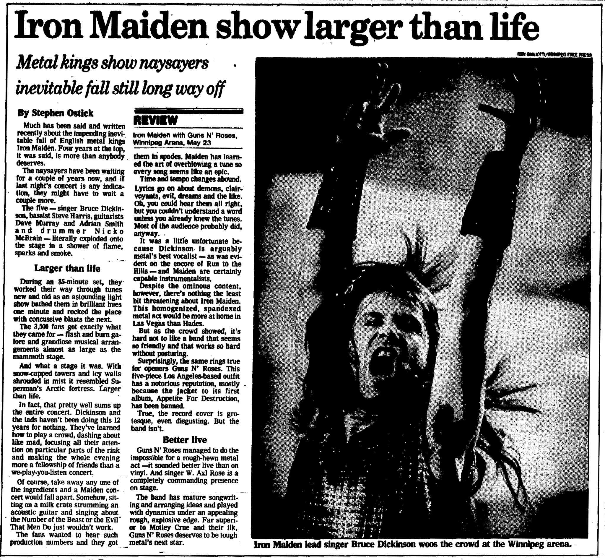 Every Rose has its thorns – Winnipeg Free Press