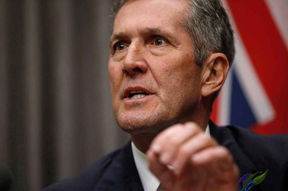 John Woods / The Canadian Press files
Manitoba Premier Brian Pallister