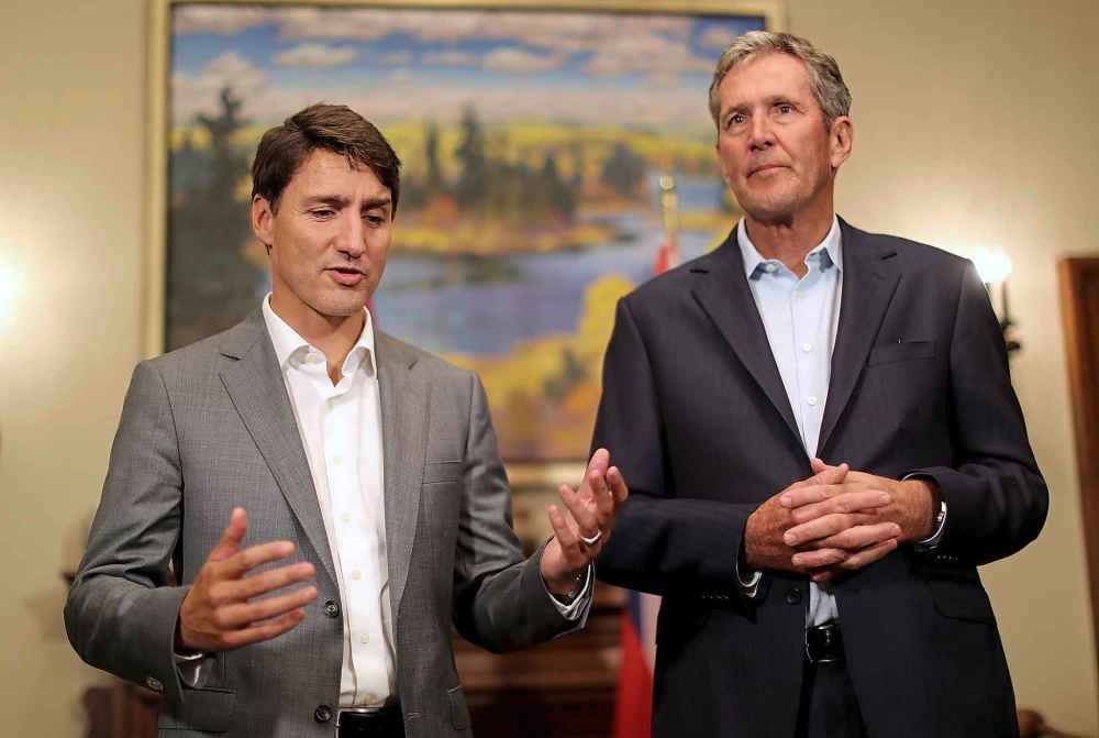 Trevor Hagan / The Canadian Press files
The offices of Premier Brian Pallister and Prime Minister Justin Trudeau have not seen eye to eye.
