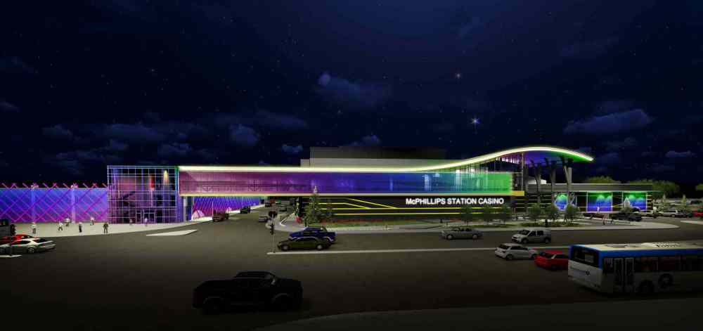 Artists rendering / Manitoba Liquor & Lotteries
The new facade for McPhillips Station Casino.