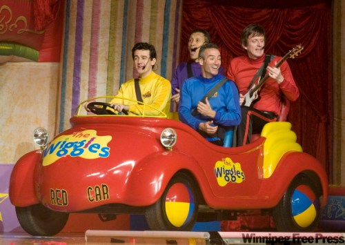 Colourful Australian entertainers will be going Bananas for the kids today at the MTS Centre.