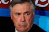 Napoli coach Carlo Ancelotti sits on the bench during the Italian Serie A soccer match between Napoli and Atalanta at the San Paolo stadium in Naples, Italy, Wednesday, Oct. 30, 2019. (Cesare Abbate/ANSA via AP)