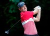 Webb Simpson hits his tee shot on the second hole during the third round of the Wyndham Championship golf tournament at Sedgefield Country Club in Greensboro, N.C. Saturday, August 3, 2019. (AP Photo/Chris Seward)