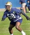 WAYNE GLOWACKI / WINNIPEG FREE PRESS files
Linebacker Antonio Armstrong was named Blue Bombers defensive player of the year in 2000.