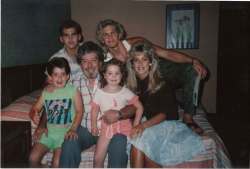 Knox with his children Jesse (from left), Michael, Ginger, Buddy Wayne and Wendy.