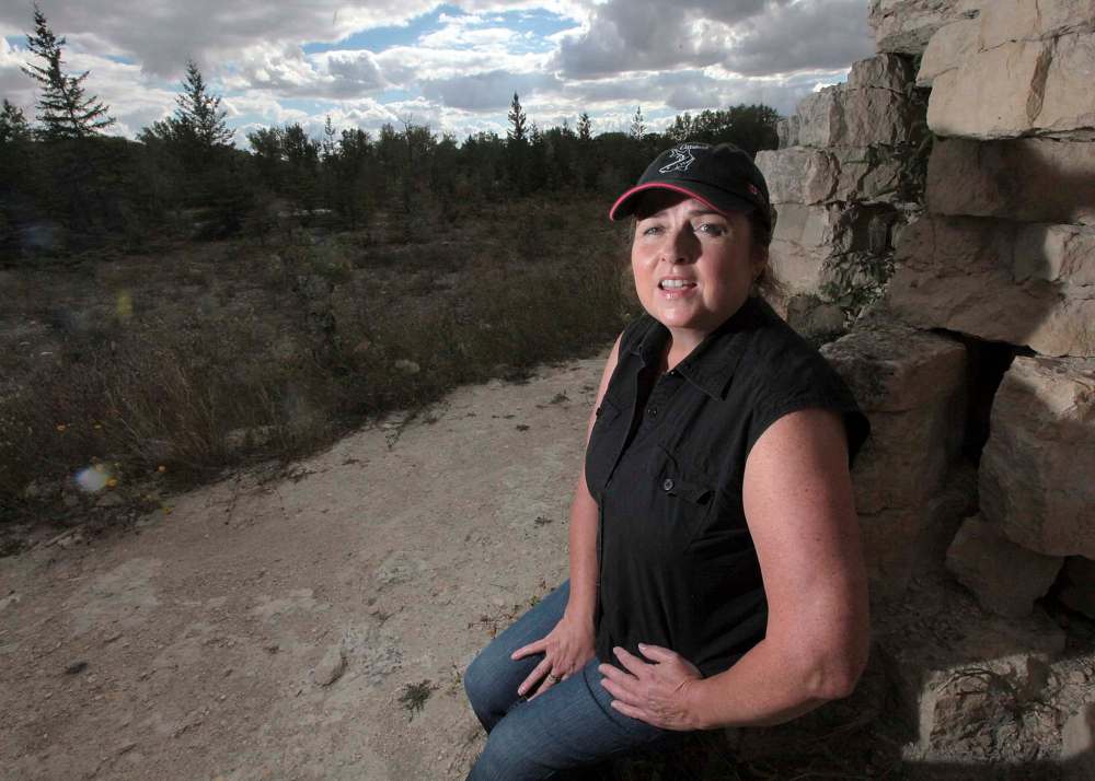 PHIL HOSSACK / WINNIPEG FREE PRESS
Judy Stearns and her husband Roger are running a bear cub sanctuary near Stonewall. They're recipients of a $50,000 gift from former game show host Bob Barker.
