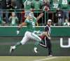 David Stobbe / reuters files
Saskatchewan Roughriders wide receiver Nic Demski will always savour his punt-return touchdown against the Blue Bombers in the 2015 Labour Day Classic.