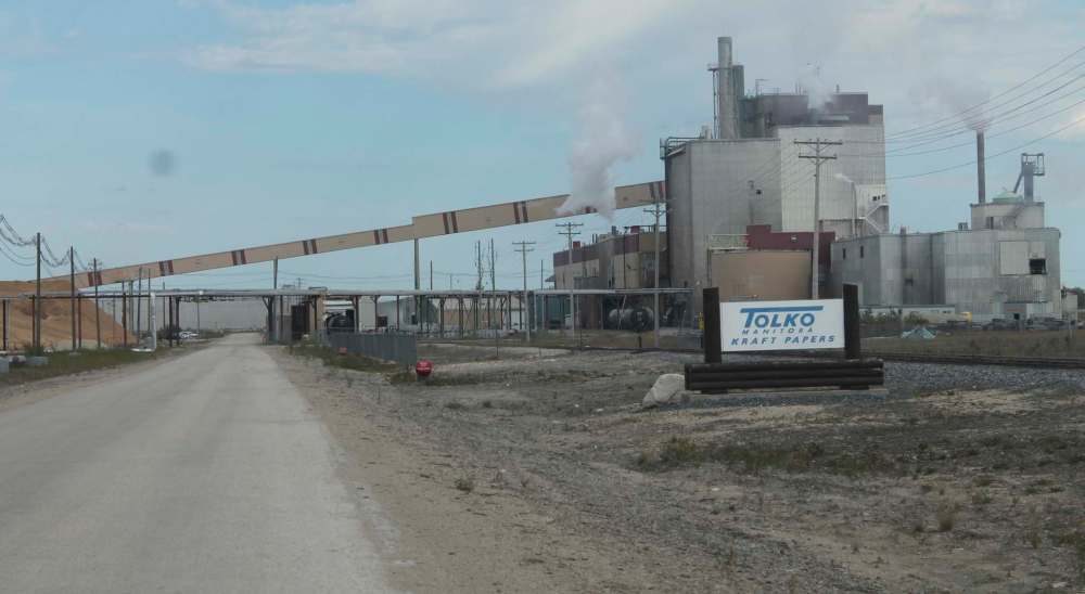 Trevor Wright / Opasquia Times
The Tolko kraft paper mill in The Pas is to close Dec. 2, but the town’s mayor is offering incentives to keep it open while a new owner is sought.