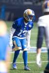 MIKE DEAL / WINNIPEG FREE PRESS 
The Winnipeg Blue Bombers' new defensive back, T.J. Heath, played perhaps the best game of his CFL career last week and was told minutes later he had been traded.