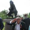 JARED STORY / CANSTAR
Leonard (Kroppy) Kropioski at the Andrew Mynarski statue dedication ceremony. June 2015