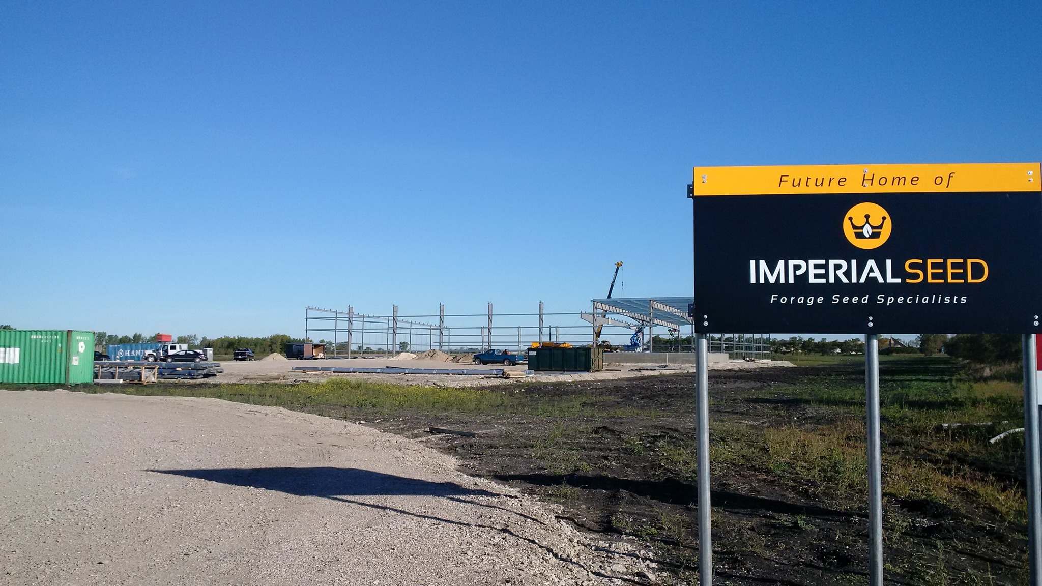 Planting seeds at Centreport Winnipeg Free Press