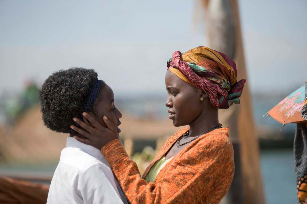 Edward Echwalu/Disney via AP
In this image released by Disney, Lupita Nyong'o, right, and Madina Nalwanga appear in a scene from