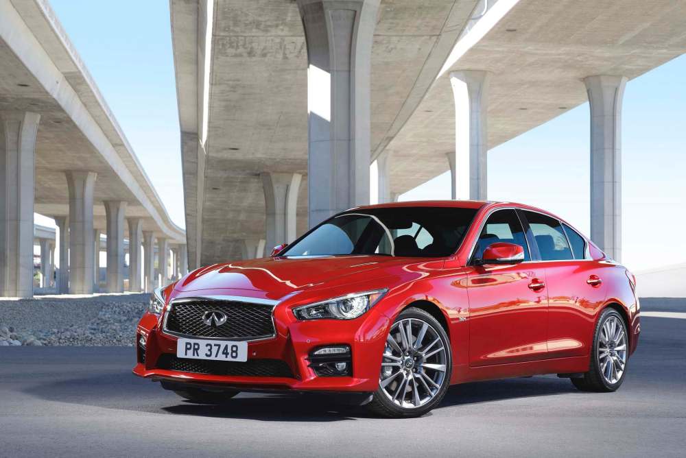 Little has changed on the outside of the Infiniti Q50 — which isn't a bad thing — but inside, the car is beefier and features noticably improved torque delivery. SUBMITTED PHOTO