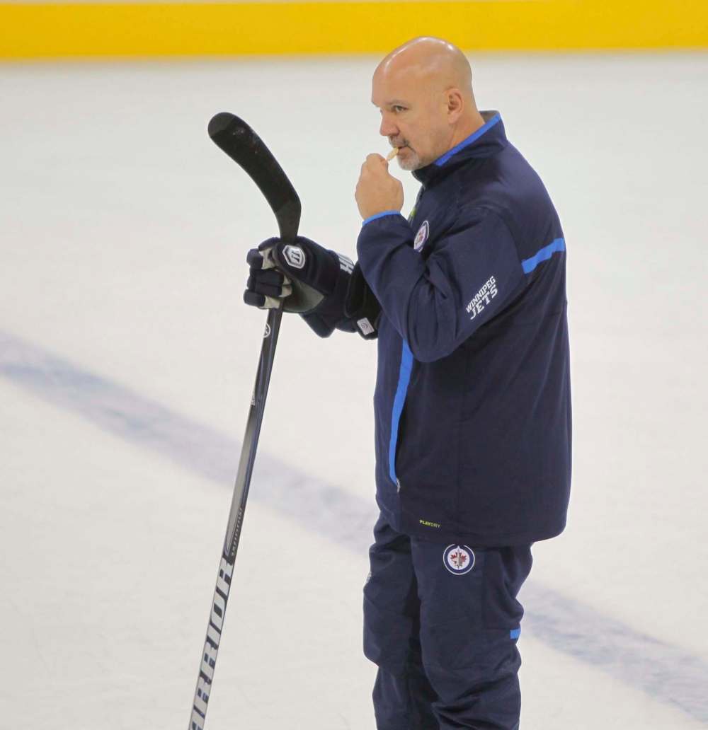 BORIS MINKEVICH / WINNIPEG FREE PRESS FILES
Jets assistant coach Charlie Huddy.