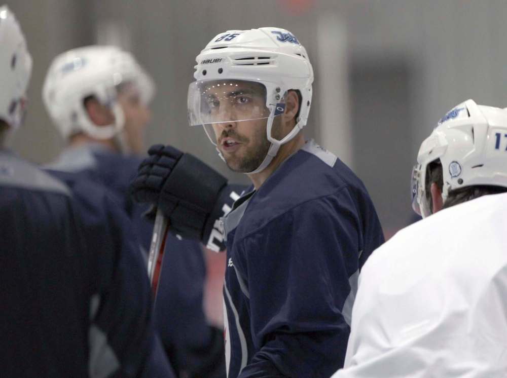 JOE BRYKSA / WINNIPEG FREE PRESS FILES
Winnipeg Jets Mathieu Perreault