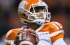 Darryl Dyck / The Canadian Press
B.C. Lions quarterback Jonathon Jennings passes against the Ottawa Redblacks during the first half of a CFL football game in Vancouver, B.C., on Saturday October 1, 2016.