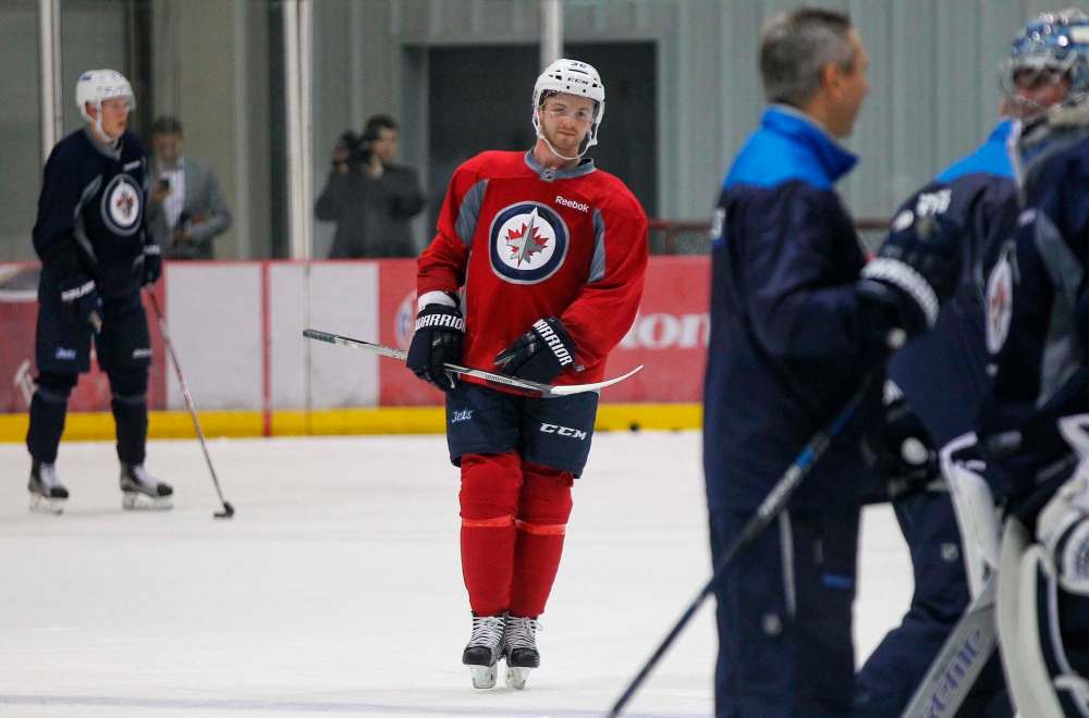 MIKE DEAL / WINNIPEG FREE PRESS FILES
Winnipeg Jets defenceman Josh Morrissey