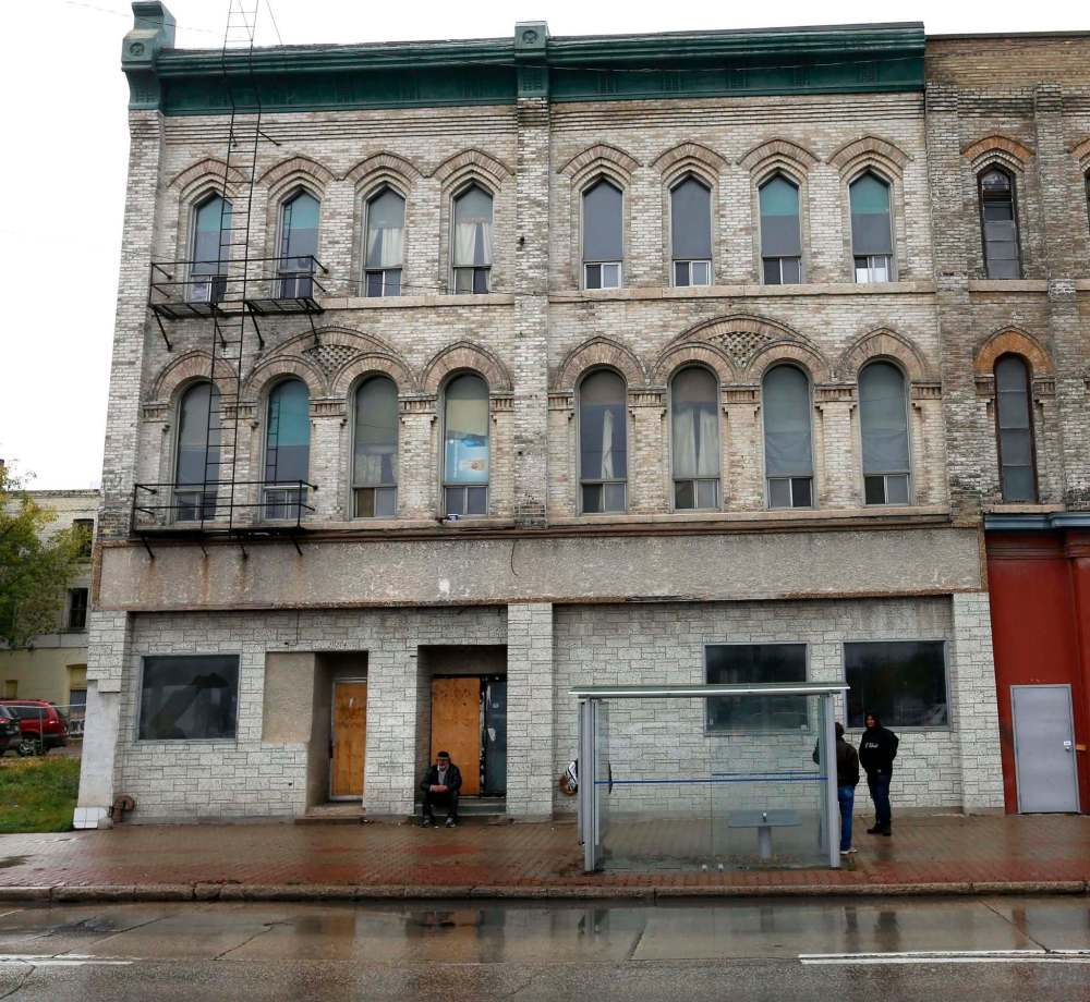 WAYNE GLOWACKI / WINNIPEG FREE PRESS
The Macdonald Block at 226 Main St. served as headquarters for the A. Macdonald Company between 1882 and 1902, when Macdonald became one of the best-known and richest men in the West.