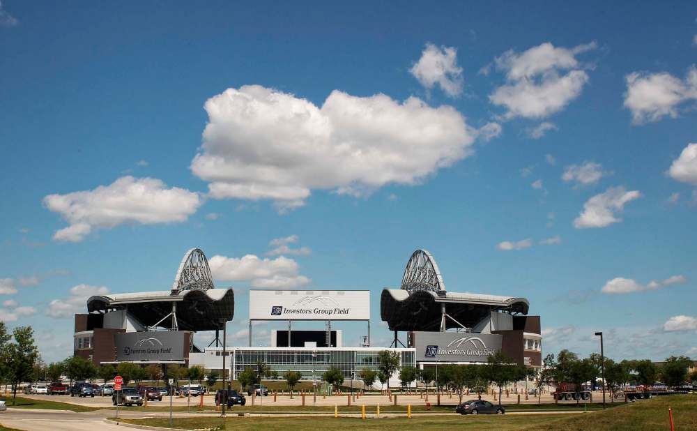 MIKE DEAL / WINNIPEG FREE PRESS FILES
Some Bombers fans still have gripes about 'Inaccessible Group Field.'