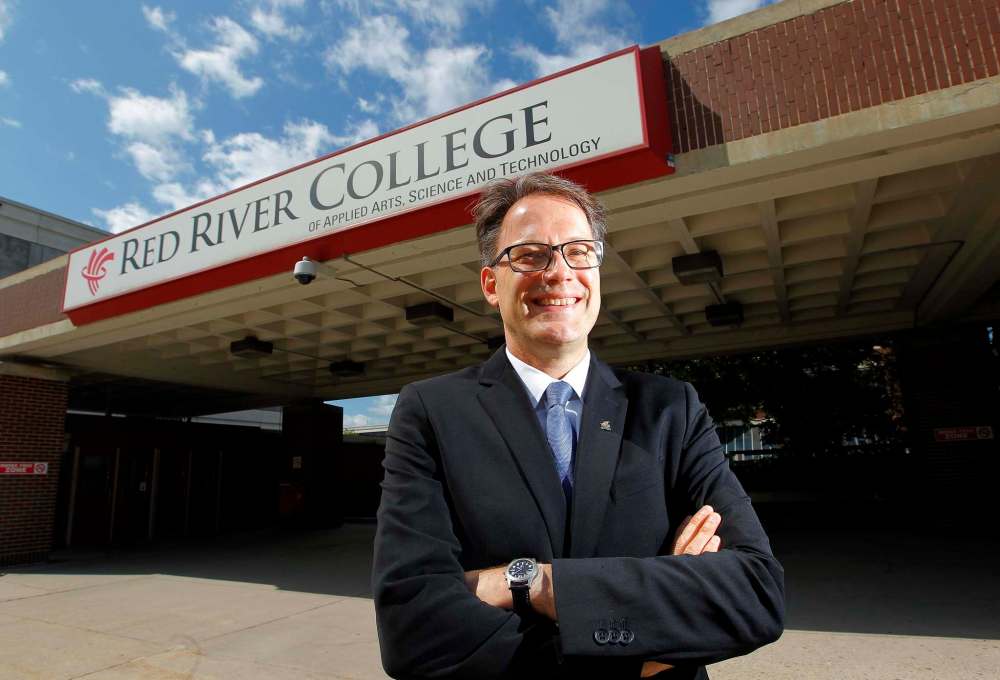BORIS MINKEVICH/WINNIPEG FREE PRESS FILES
Red River College president Paul Vogt says while he gets along with the provincial education minister, he still hasn’t been told about funding.