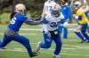 MIKE DEAL / WINNIPEG FREE PRESS
The Bombers’ Timothy Flanders (32) during practice on the field beside the Winnipeg Indoor Soccer Complex Wednesday afternoon. He’s part of a tailback tandem.