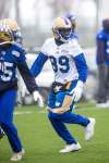 MIKE DEAL / WINNIPEG FREE PRESS
The Bombers’ Clarence Denmark has made his team’s decision to cut him look ill-advised.