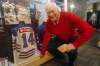 JOE BRYKSA / WINNIPEG FREE PRESS
80-year-old Left-winger hockey legend Ab McDonald at the Manitoba Sports Hall of Fame.