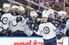 JASON FRANSON / THE CNADIAN PRESS FILES
Winnipeg Jets&rsquo; Brandon Tanev (13) celebrates a goal against the Edmonton Oilers during second period NHL pre-season action in Edmonton, Alta., on Thursday October 6, 2016.