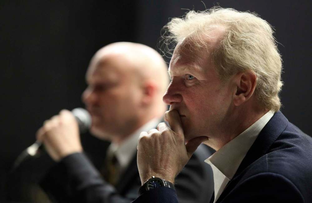 PHIL HOSSACK / WINNIPEG FREE PRESS FILES
Thomas Steen at an all candidates debate in 2014.