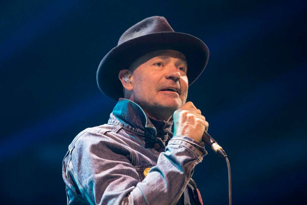Chris Young / The Canadian Press
Gord Downie performs at WE Day in Toronto on Wednesday.
