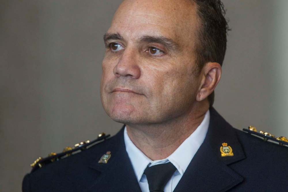 MIKE DEAL / WINNIPEG FREE PRESS
Deputy Chief Danny Smyth