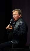 PHIL HOSSACK / WINNIPEG FREE PRESS
Star Trek's origional Captain Kirk, William Shatner works the crowd at Comic Con Friday evening at a Q and A for fans.