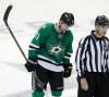 LM Otero / The Associated Press Files
Dallas Stars left wing Antoine Roussel (21) heads to the penalty box after being called for interference during overtime of Game 2 of the NHL hockey Stanley Cup Western Conference semifinals against the St. Louis Blues.