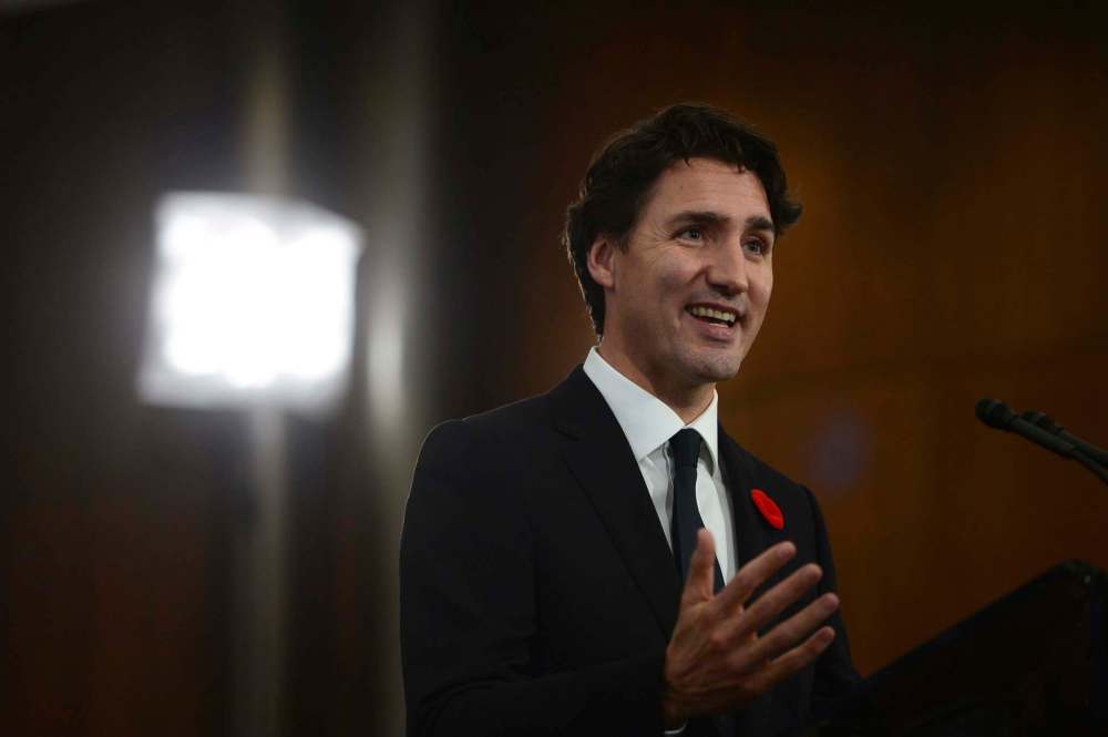 SEAN KILPATRICK / THE CANADIAN PRESS
Prime Minister Justin Trudeau