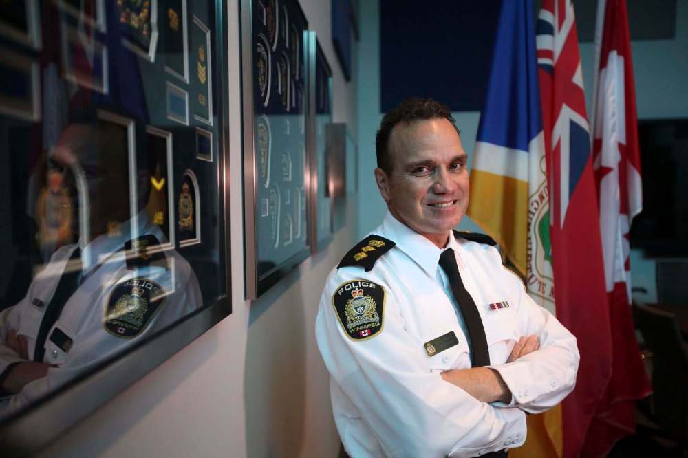 RUTH BONNEVILLE / FREE PRESS FILES
Danny Smyth has been confirmed as the next police chief.