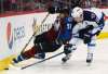David Zalubowski / The Associated Press
Winnipeg Jets centre Mark Scheifele (right), gets called for a penalty while fighting for control of the puck with Colorado Avalanche defenceman Fedor Tyutin Friday.