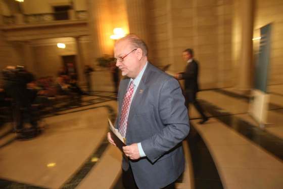 JOE BRYKSA / WINNIPEG FREE PRESSHealth Minister Kelvin Goertzen at the Manitoba Legislature Monday