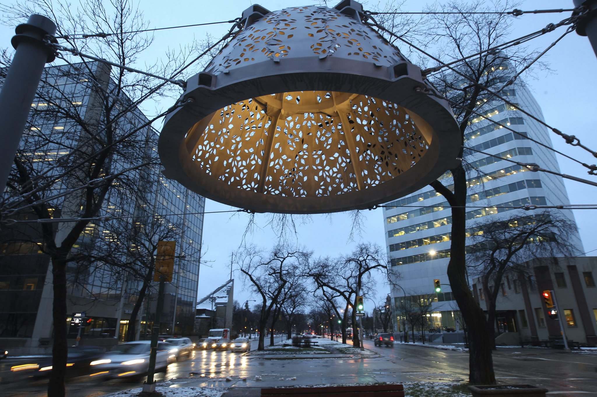 Broadway artwork is first of 10 planned – Winnipeg Free Press