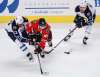 Kamil Krzaczynski / The Associated Press
Winnipeg Jets' defenceman Dustin Byfuglien (33) battles for the puck against Chicago Blackhawks' right wing Patrick Kane (88) during the third period of Sunday's game in Chicago. The Jets won 2-1.