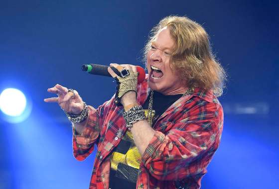 MARK ALLAN / INVISION / THE ASSOCIATED PRESSAxl Rose of Guns N' Roses. The band is bringing its renunion tour to Winnipeg in 2017