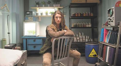 SUPPLIED
Sadie (Morgan Taylor Campbell) turns her bedroom into a bunker in Sadie&rsquo;s Last Night on Earth.