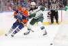 JASON FRANSON / CANADIAN PRESS FILES
Minnesota Wild's Matt Dumba defends against Edmonton Oilers' Connor McDavid during the second period in Edmontonlast Sunday.