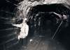 DAVE JOHNSON / WINNIPEG FREE PRESS FILES
A mines supervisor tours a tunnel at the plant in 1986.